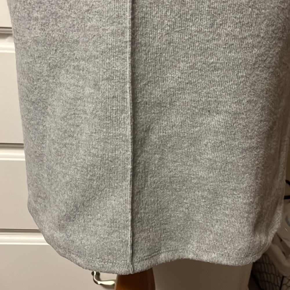 Zara gray short sleeve tight weave dress, new, small - Picture 4 of 11